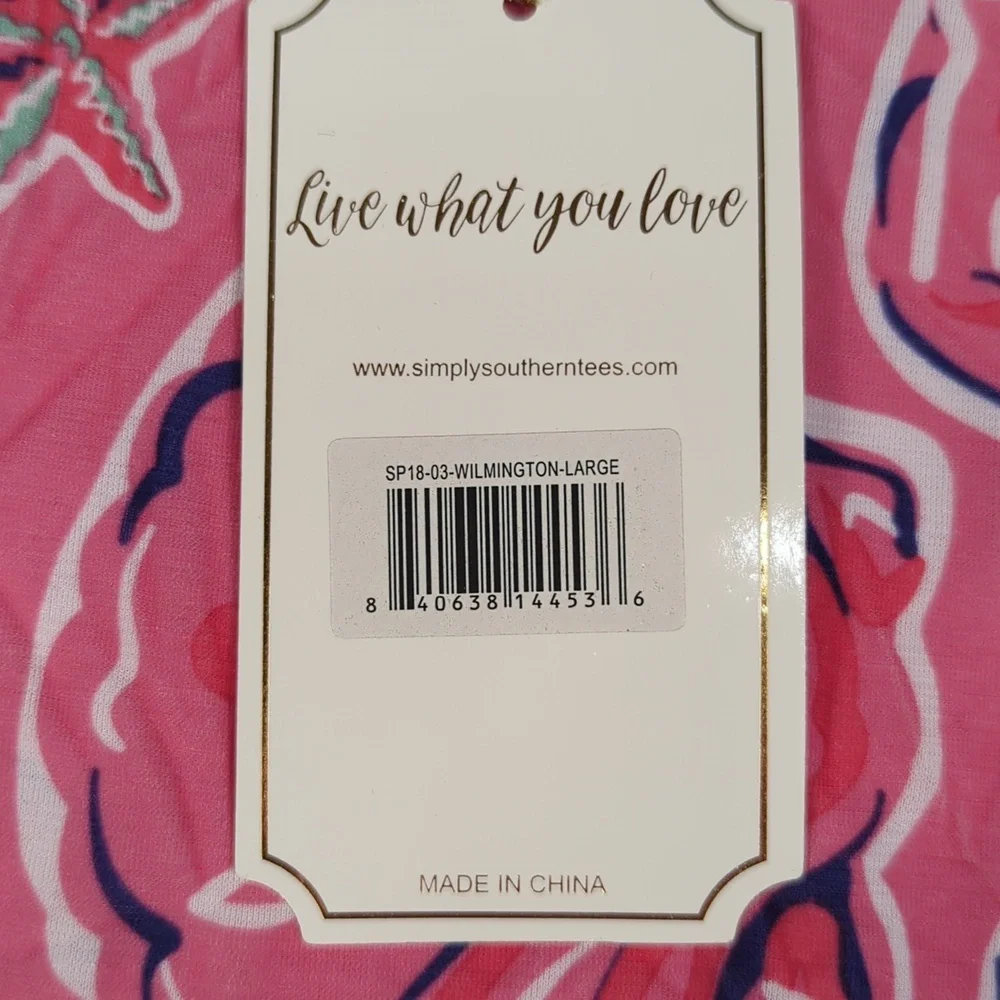 NEW Simply‎ Southern Wilmington Dress Sea Shells Beach Women's Size Large